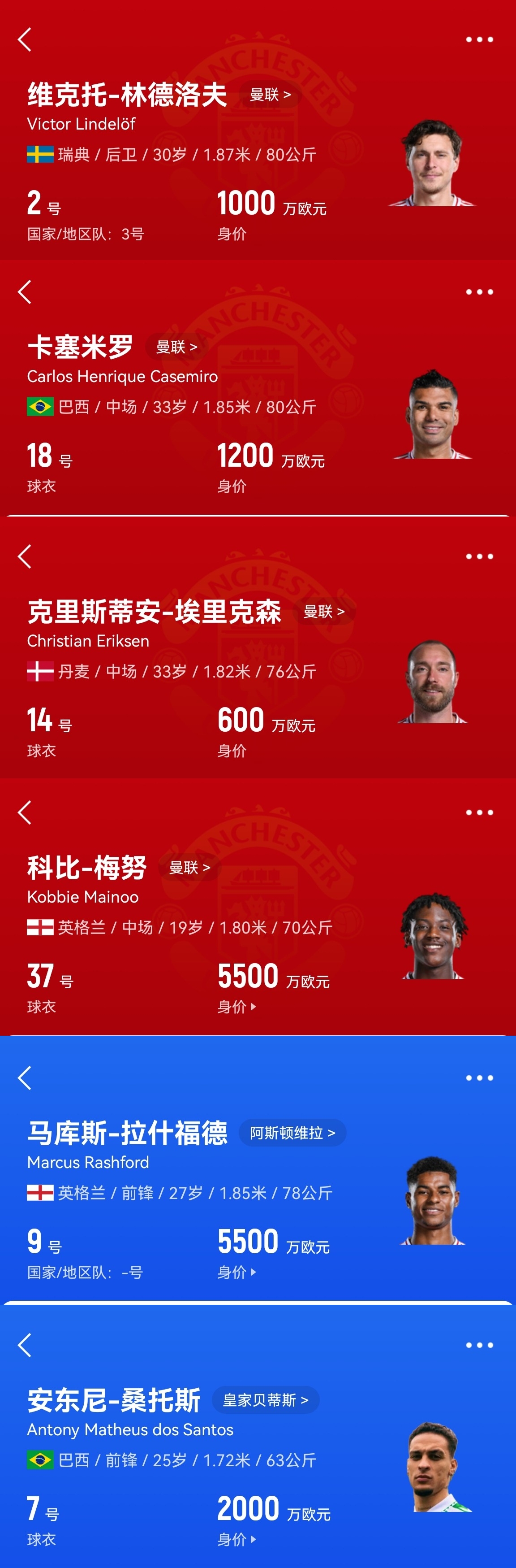  買誰說話！記者：曼聯套現拉什福德梅努等人，有信心投資頂級轉會