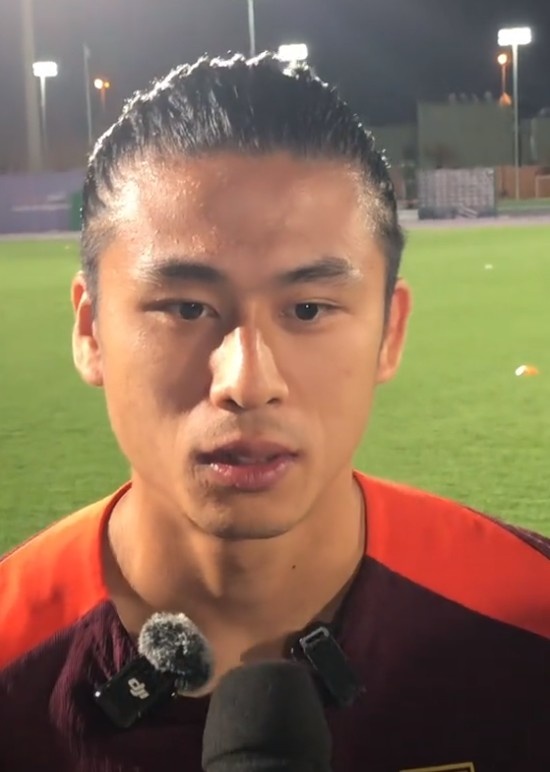  張玉寧：自己傷勢已經問題不大，贏過球了就有獲勝的經驗和底氣