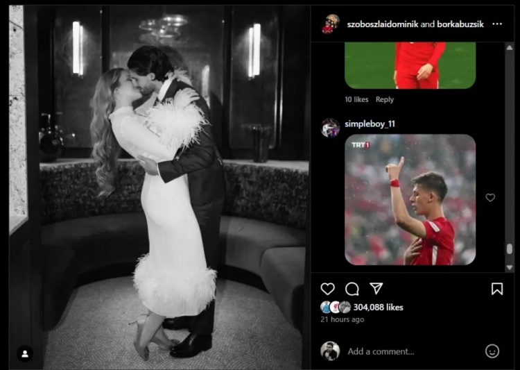  沒完沒了？索博曬結婚照，評論區還有很多球迷在刷居勒爾圖片