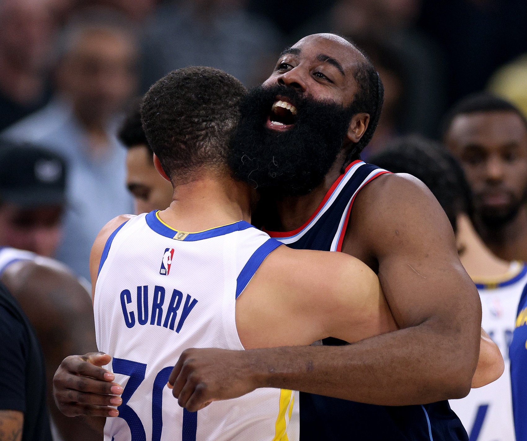  諸神黃昏！庫里哈登先后50+ NBA歷史首次兩名35歲以上球員轟50+！