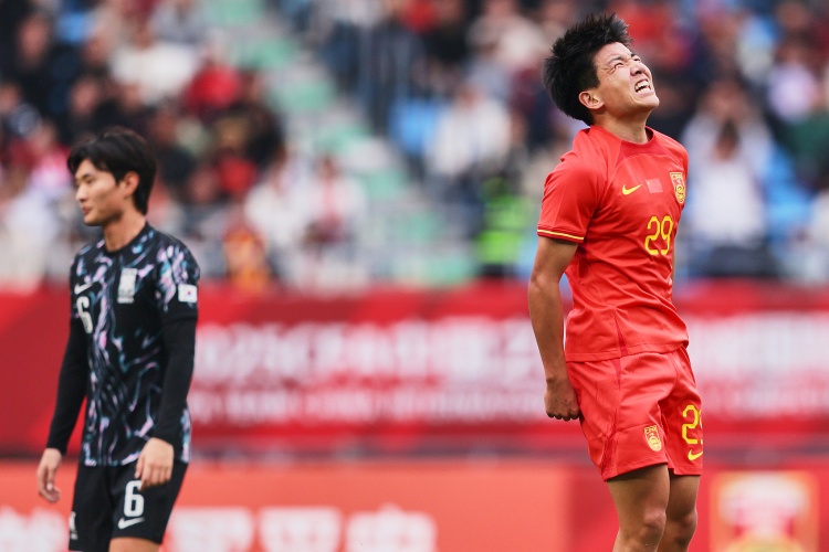  U22鹽城邀請賽韓國隊表現(xiàn)不佳，前兩輪1平1負(fù)未嘗勝績